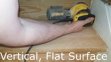 How to Use a Palm Sander (Random Orbit + Orbital)