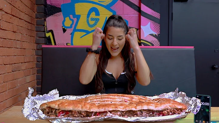 7LB KEBAB CHALLENGE | Cleopatras Kitchen Kebab | @...