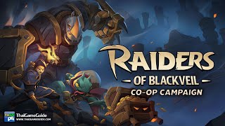 New PC Game : Raiders of Blackveil Action RPG Roguelike for 3 Players Online Co-op ~ Full Gameplay