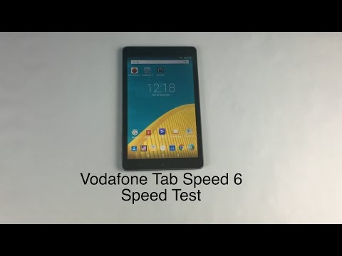 Vodafone Tab Speed 6 Speed Test