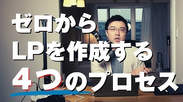 LP（ランディングページ）をゼロから作成するための４つの下準備のプロセス