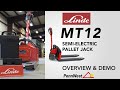 Linde MT12 Electric Pallet Jack Overview &amp; Demo