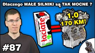 Dlaczego MAŁE SILNIKI są TAK MOCNE ? || Moto Zagwozdki #87