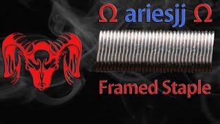 Framed Staple Tutorial