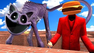 Maze Hide and Seek with Catnap from Poppy Playtime 3 in Gmod! (Garry's Mod)