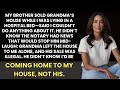 My brother sold my grandmother's house while I was in hospital. The notary had news