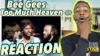 MY FIRST TIME HEARING Bee Gees  Too Much Heaven REACTION! I DID NOT EXPECT TO HEAR THIS!!