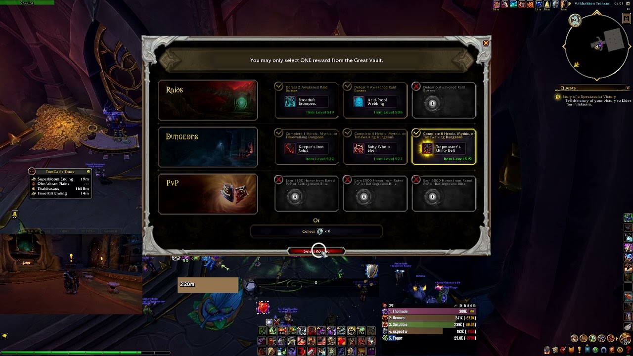 Dragonflight seasson 4 weekly vault