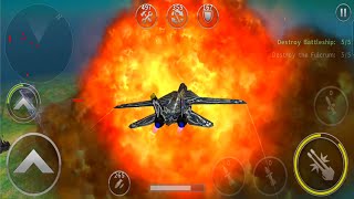 gunship battle gameplay | Hell Tomcat VS RF Varyag screenshot 5