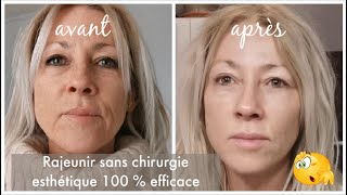 COMMENT RAJEUNIR SANS CHIRURGIE ESTHÉTIQUE /100% EFFICACE / NOUVELLE TECHNIQUE /MA ROUTINE MIRACLE screenshot 1