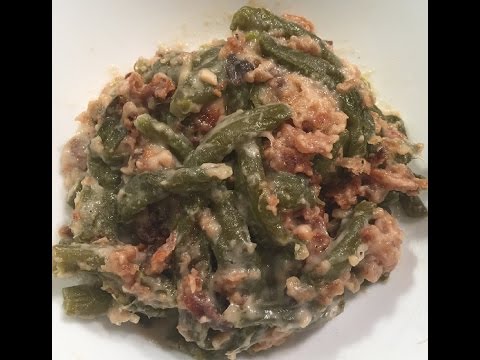 The Infamous Green Bean Casserole From SCRATCH