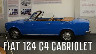 FIAT 124 C4 Cabriolet Carrozzeria Touring Superleggera