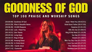 Goodness Of God  Top 100 Praise And Worship Songs ✝ Top Praise And Worship Playlist (Lyrics) #35