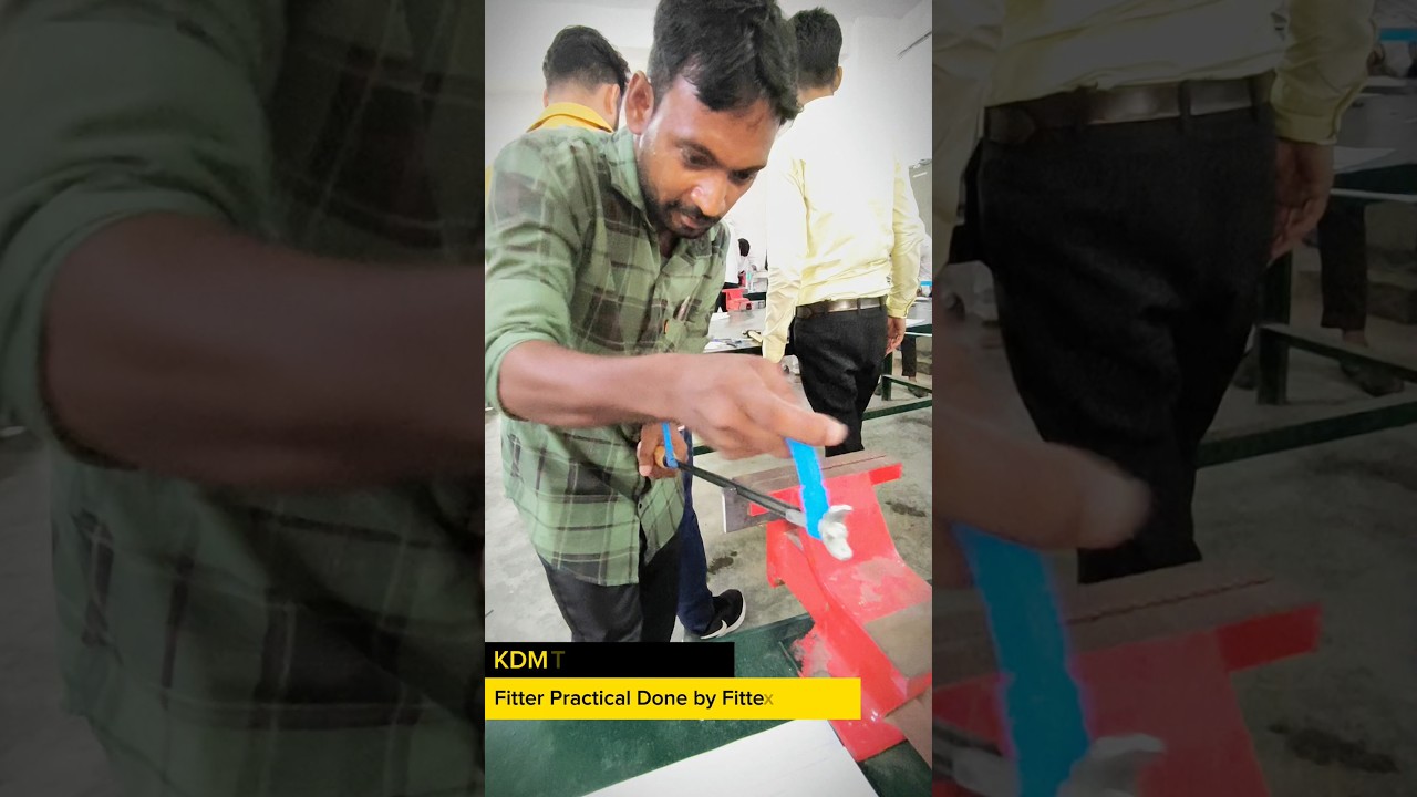 Fitter trainee mastering skills | Fitter ITI Admission Open Moradabad👌😲