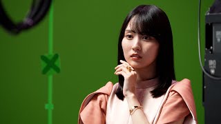 乃木坂46・賀喜遥香、涙が頬を伝う姿が美しい…　メンバーたちの撮影裏側に密着したメイキング映像公開　乃木坂46×So-Netコラボ新CM