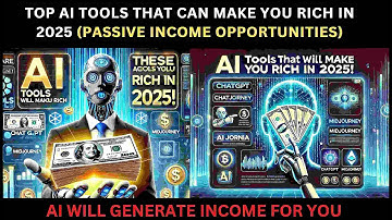 Best AI Tools to Make Millions in 2025 | Make Money with AI Fast | AI Wealth Secrets Revealed!