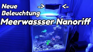 Meerwasser Nanoriff - Umbau auf Red Sea ReefLED 50 deutsch