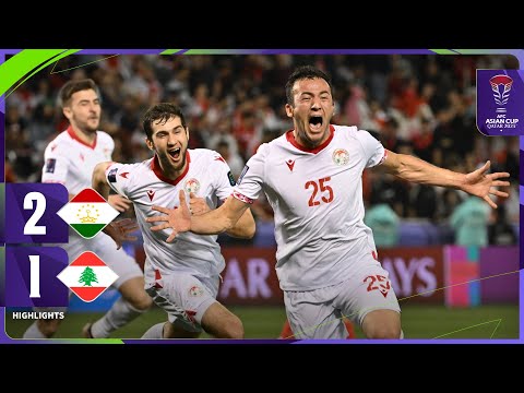 #AsianCup2023 | Group A : Tajikistan 2 - 1 Lebanon