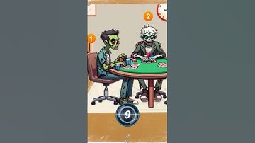 Which zombie is cheating? #funny #quiztime #quizze #riddle #quiz #games #riddleoftheday