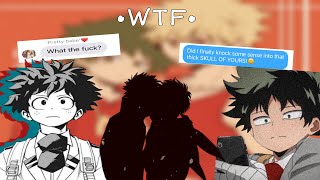 New girl?\\Bakudeku comes out?? |Bnha/ Mha lyric prank| WTF•