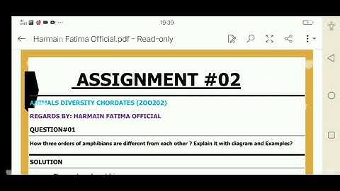 ZOO202 ASSIGNMENT 2 COMPLETE SOLUTION