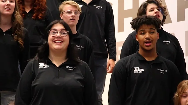 Ray-Pec High School Chamber Choir performs "Deck the Halls."