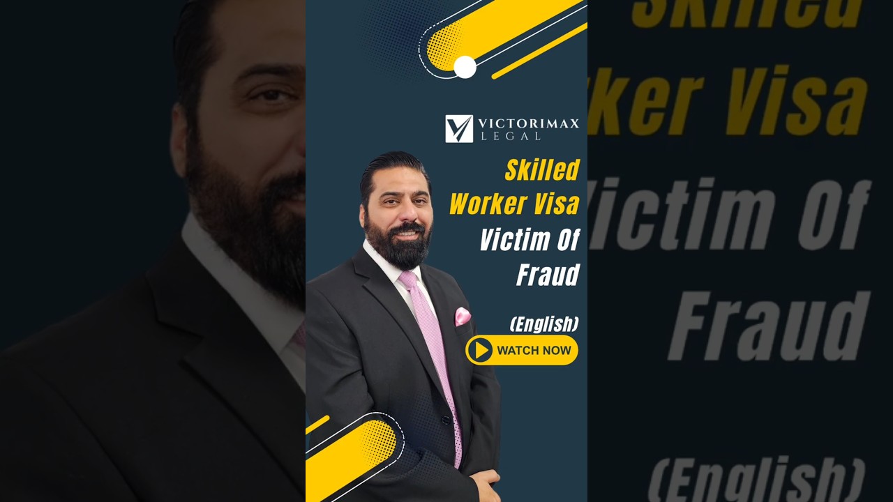 SKILLED WORKER VISA-Victim Of Fraud 🇬🇧😞