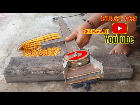 Genius Idea !! Making A Corn Seeder With Trigger Mechanism | Prototype