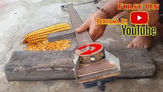 Genius Idea !!🌽🌽 Making A Corn Seeder With Trigger Mechanism | Prototype