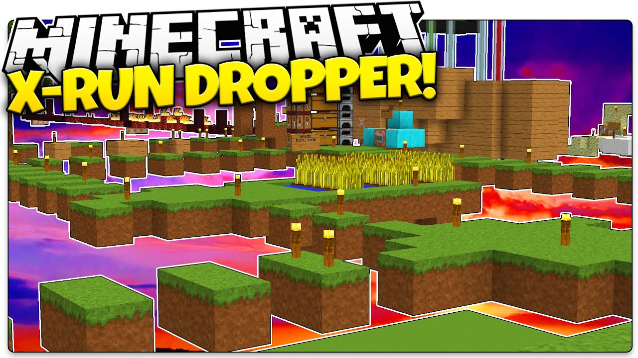 Run Dropper Map for Minecraft 1.8.8