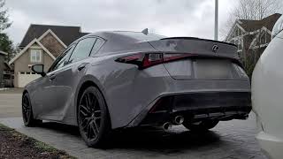 2022 Lexus IS500 - Cold start