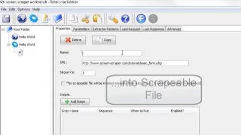 screen-scraper Quick Start Guide
