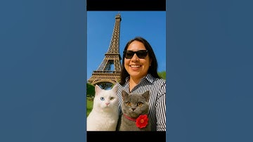From Paris with Love ❤️ #ai #chatgpt #socool #dreams #cats