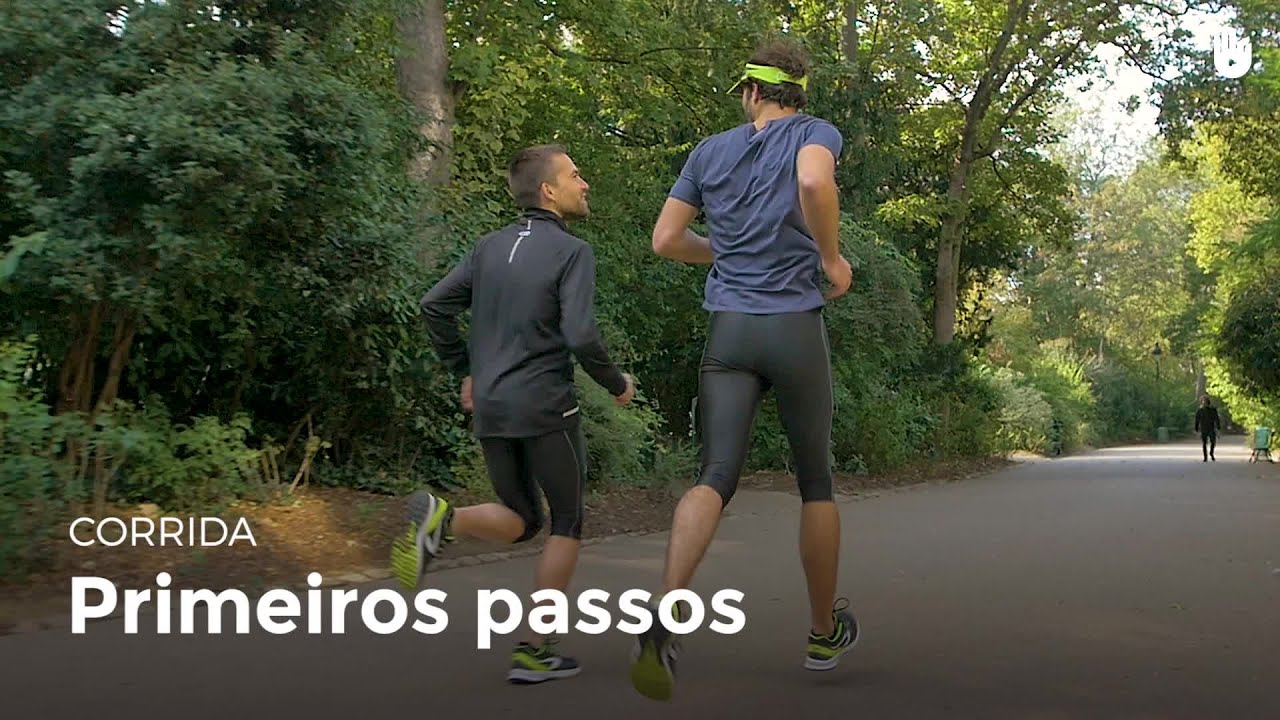 Primeiro passos de uma corrida