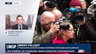 Jonathan Sacerdoti reporting on Theresa May at the EU Summit
