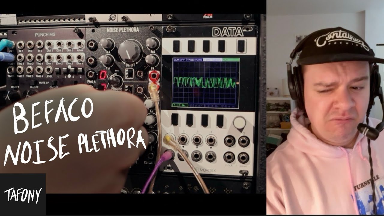 Befaco Noise Plethora モジュラーシンセ ユーロラック Befaco Noise Plethora Eurorack Noise Module | Rambling About - YouTube