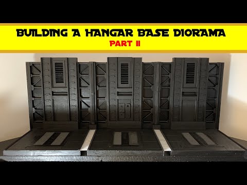 Building a Hangar Base Diorama for your Model Kits - Part 2 - YouTube