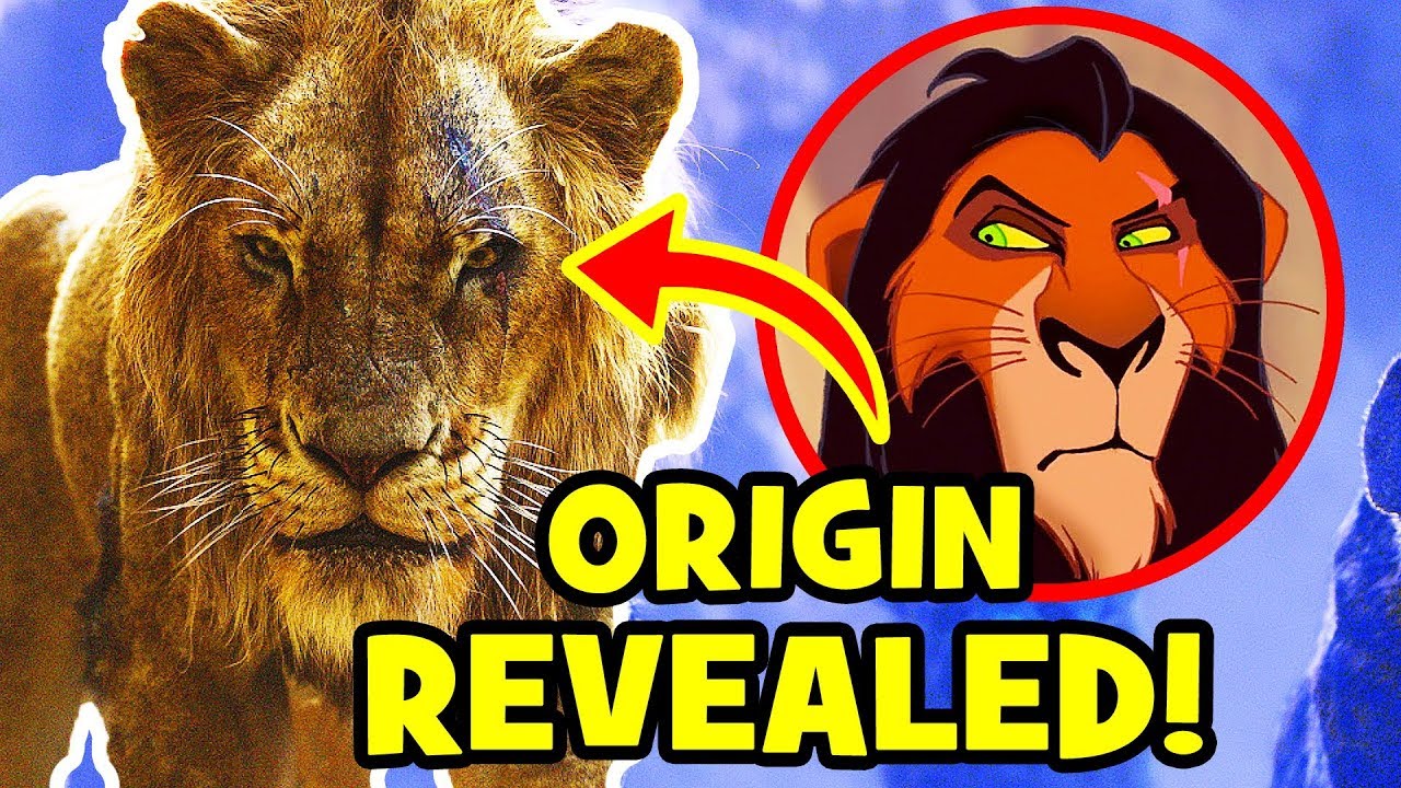 Scar S New Story Revealed In The Lion King 19 Youtube