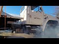 1986 International 6.9L Dump Truck Cold Start