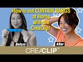 How to Cut CURTAIN BANGS at Home with the CreaClip! 2020