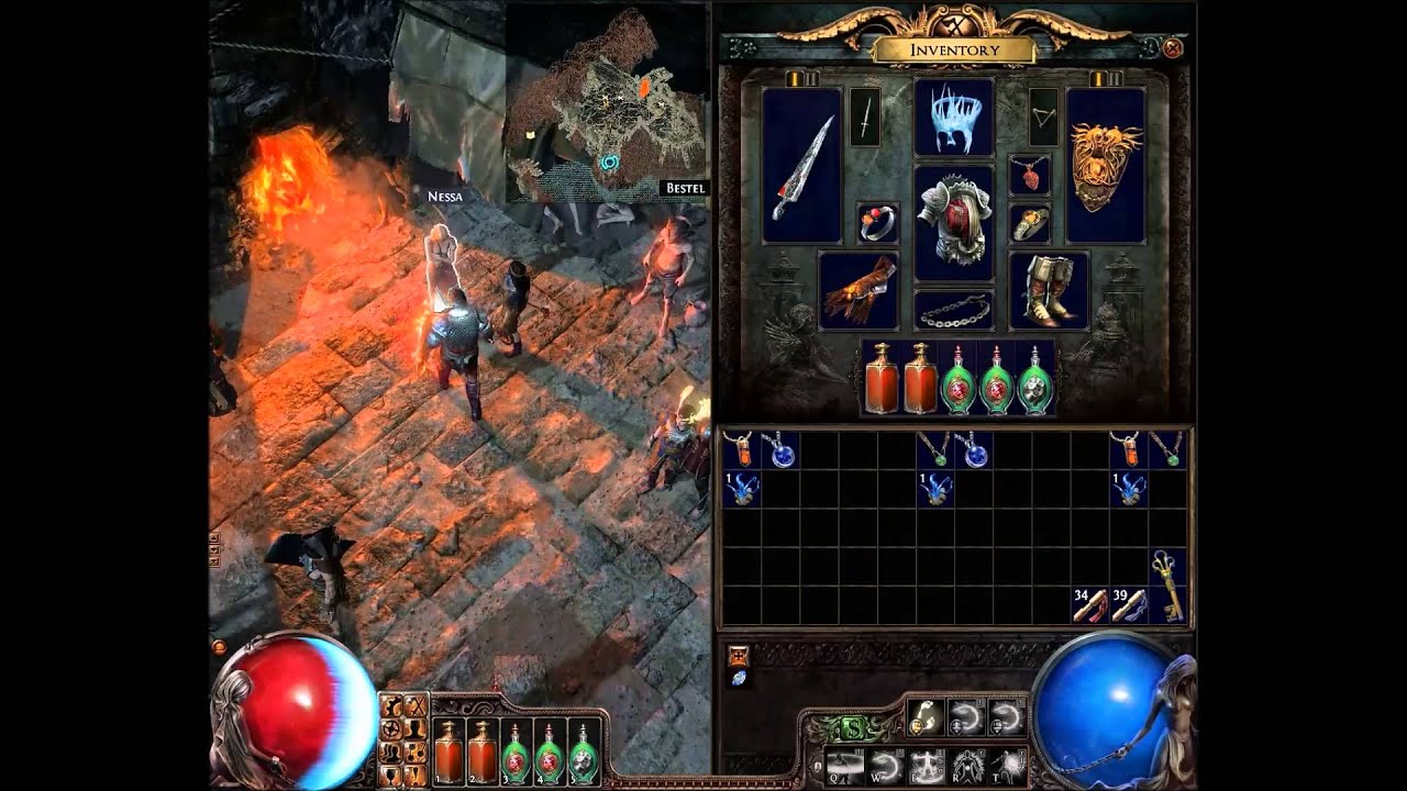 Path of Exile Vendor Recipe Dual Stat Amulets, Citrine, Turquoise and