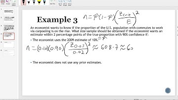 Section 8.2 Example 3 - Confidence Intervals About a Population Proportion
