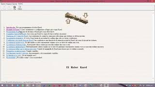 KAREL - Ejercicios 1, 2 y 3