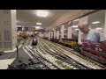 Tuesday night g scale trains in the basement gp40s  rs3s 32123