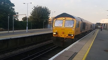 CLASS 66701& 66707 GBRF & RHTT THROUGH RAMSGATE 30/09/19