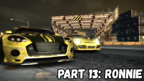 NFS: Most Wanted (2005) — Silent Walkthrough [No Commentary] | Part 13: Ronnie