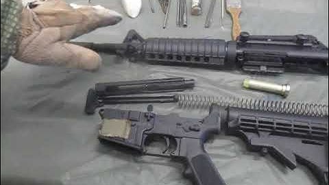 Fieldcraft- Field Striping M16 AR15 M4 Rifles And Functions Checks