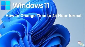 How to change Time to 24 Hour format in Windows 11
