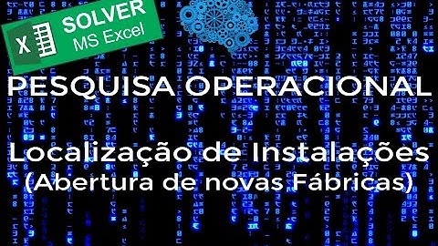Aula 20 - Problema da Localização de Instalações
