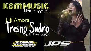 Tresno sudro live Tanggapan - lili amora ksm music